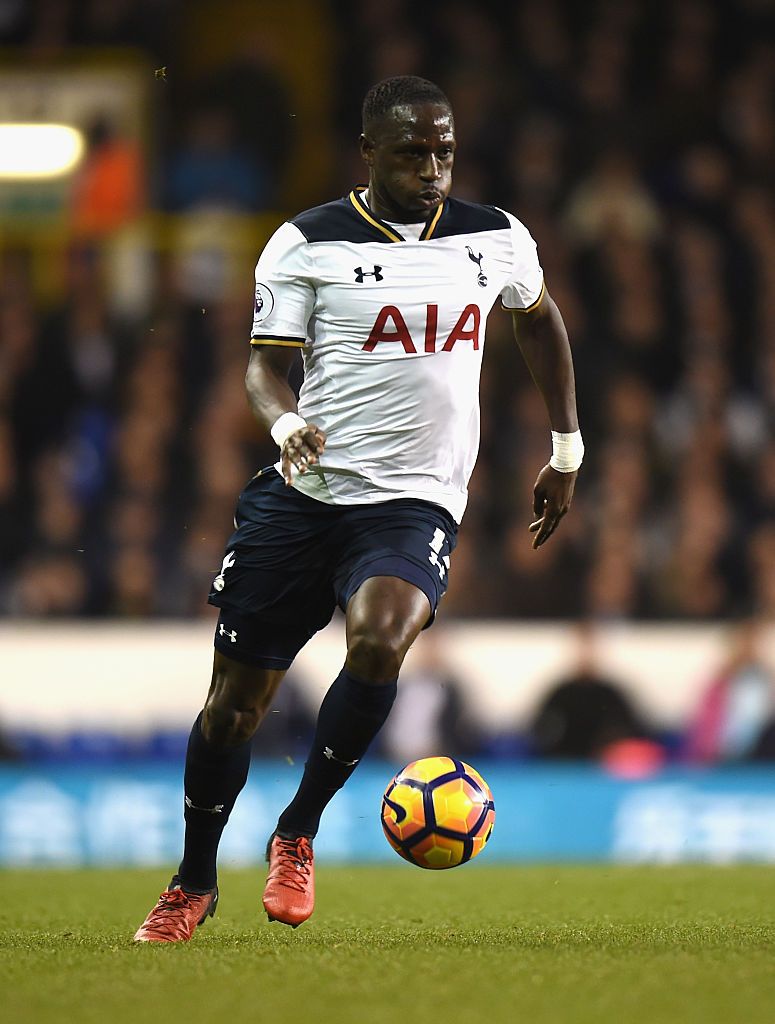 Moussa Sissoko in action with Tottenham Hotspur