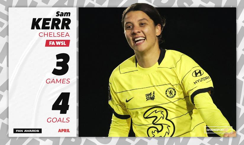 Sam Kerr, Vivianne Miedema: GMS Fans’ WSL April Player of the Month ...