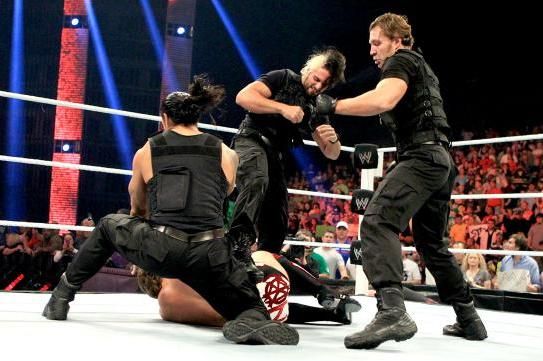 The Shield vs Ryback and Team Hell No, TLC 2012