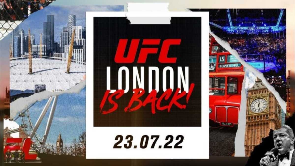 UFC London 2022 Fight Card Who is competing?