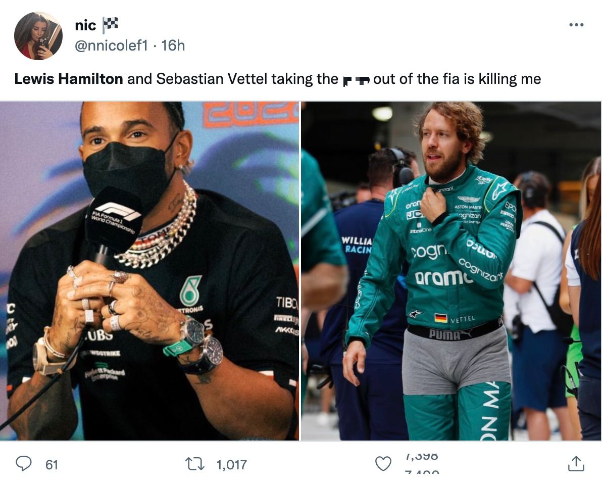 Hamilton &amp; Vettel