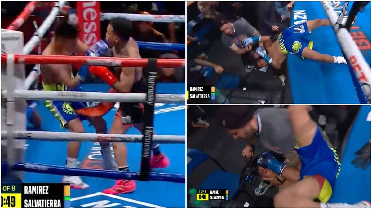 Knockout of the Year? Ringside photographer saves brutally KO'd boxer ...