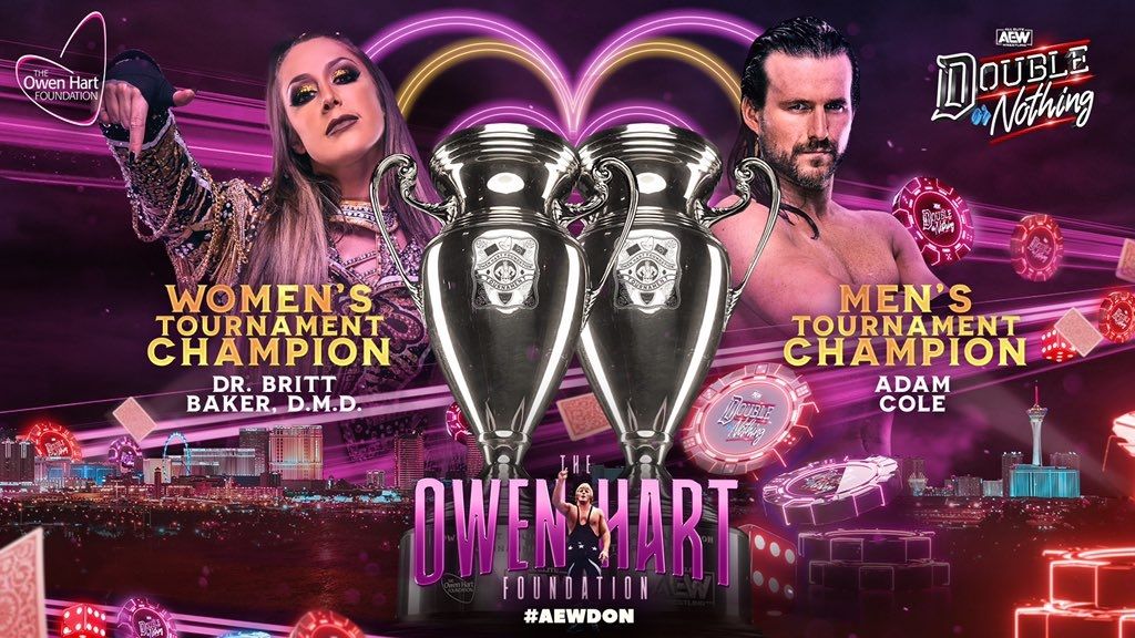 AEW Double Or Nothing Owen Hart Foundation Cup winners confirmed