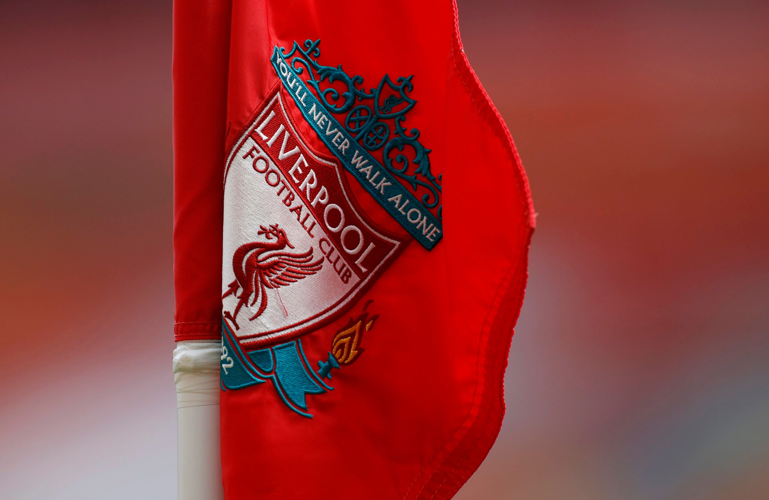 A picture of a Liverpool corner flag.