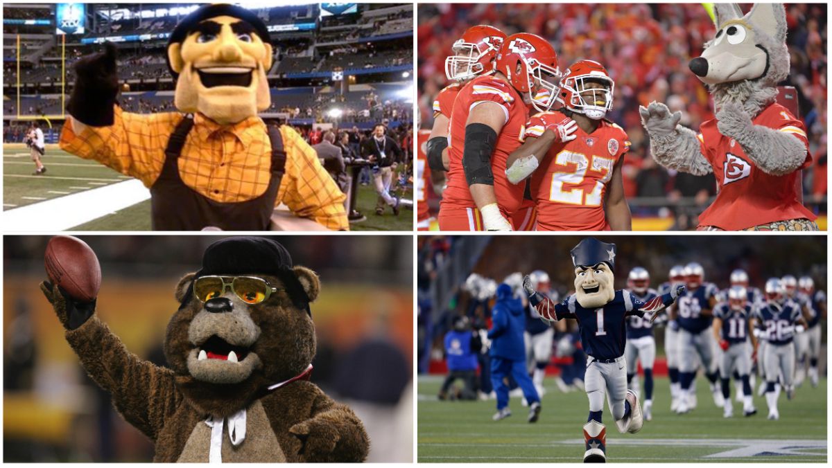 My completely arbitrary yet definitive ranking of mascots from each team in  the MLB, NBA, NFL, and NHL