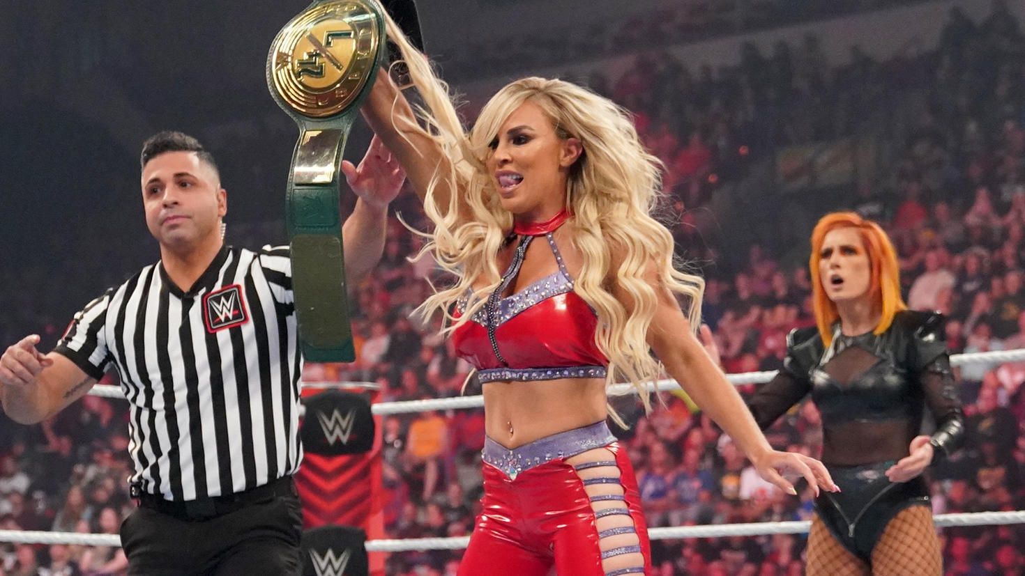 Dana Brooke beat Becky Lynch during WWE Raw last night