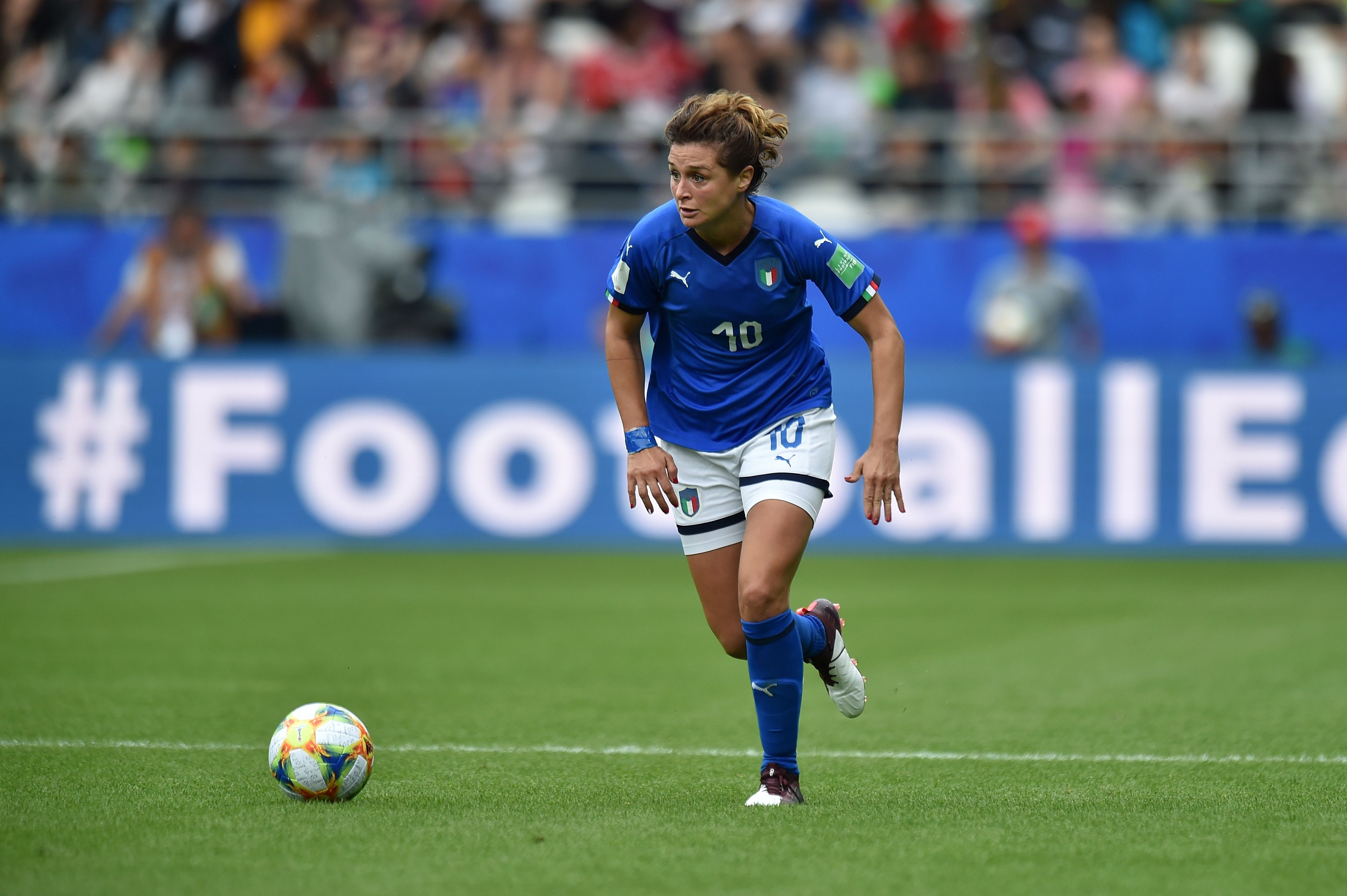 Italy striker Cristiana Girelli