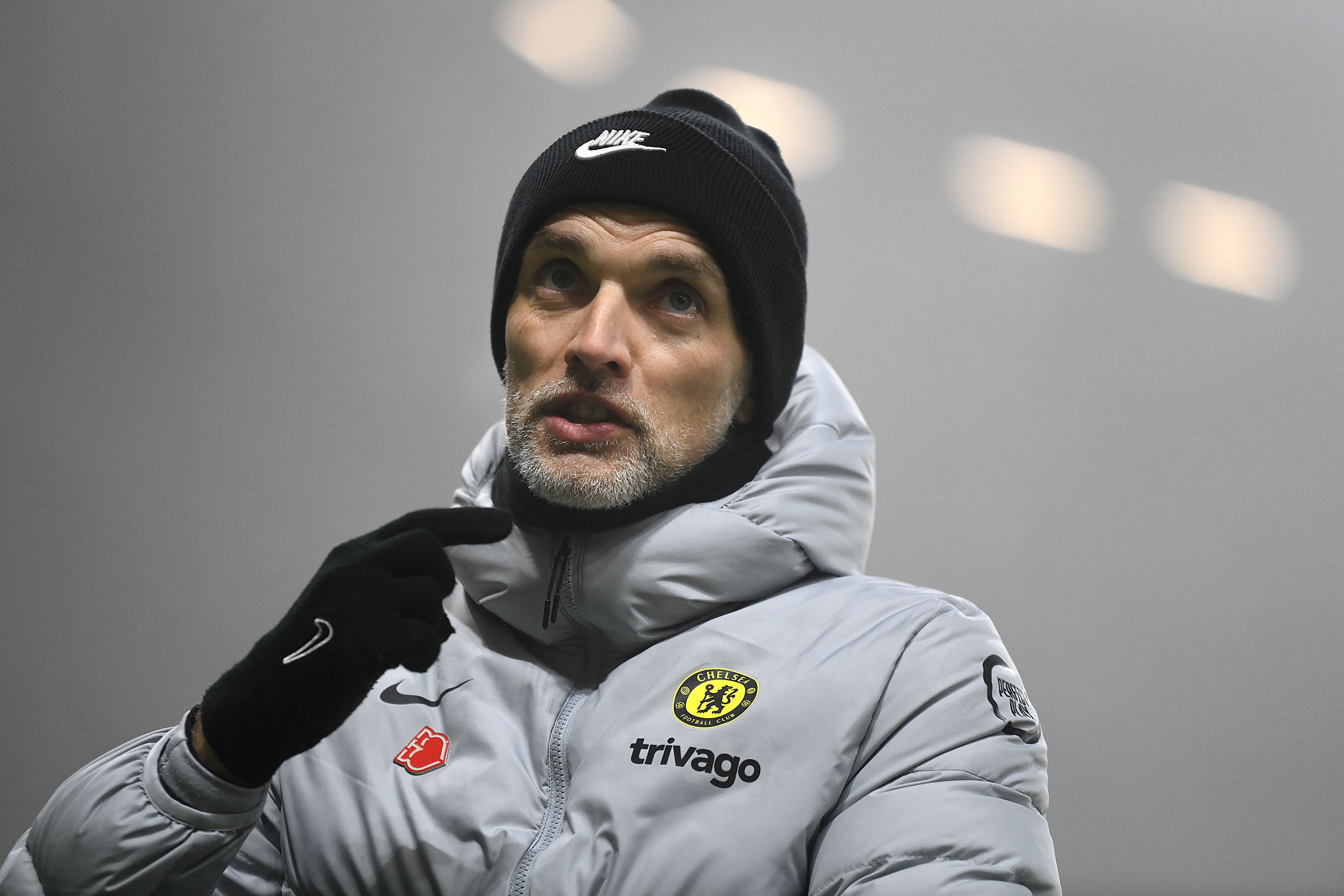 Thomas Tuchel speaking to media after Chelsea match
