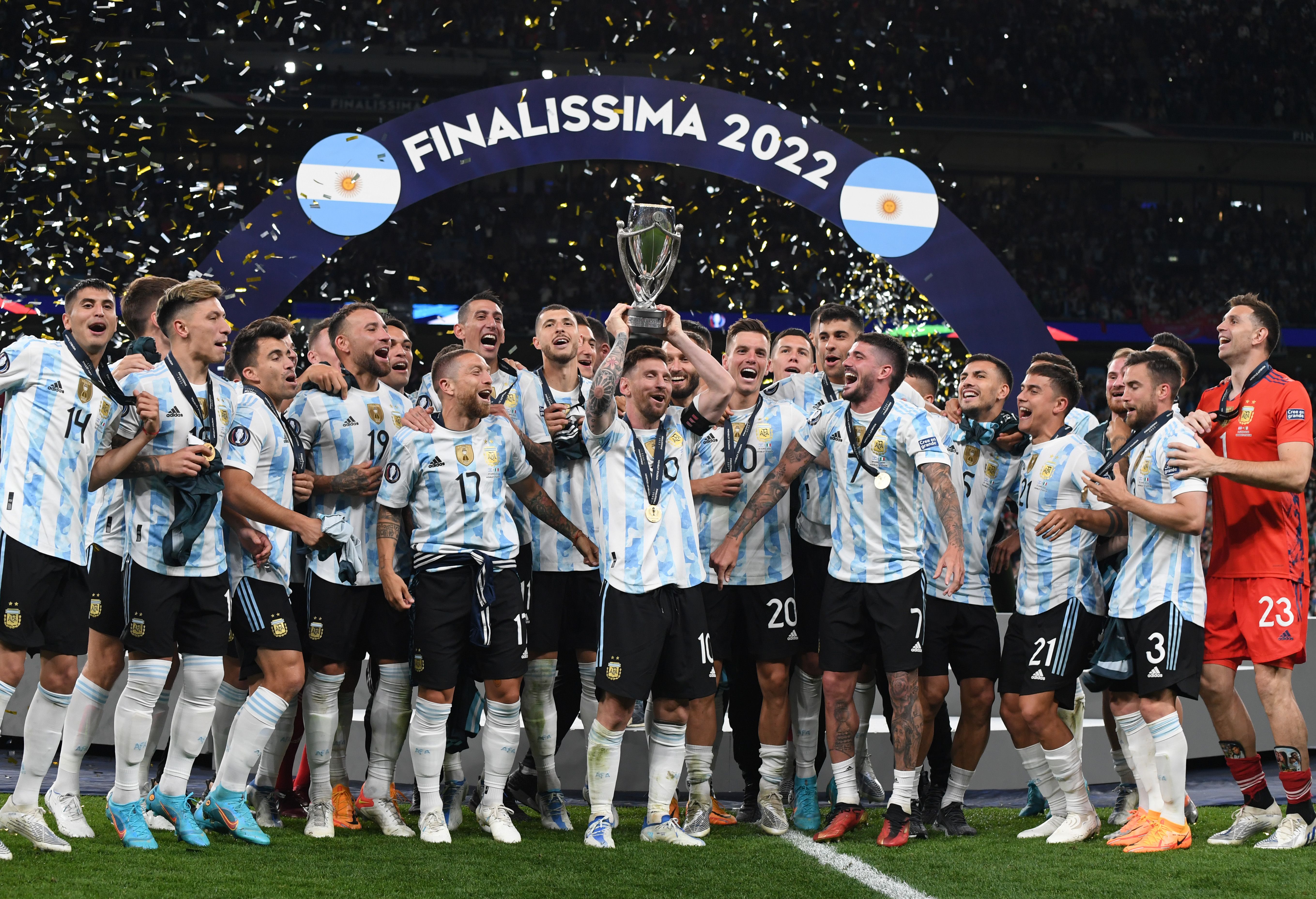 Argentina won the Finalissima