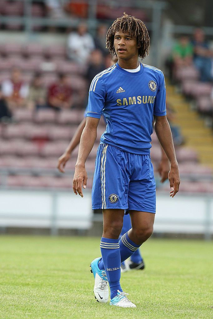 Nathan Ake in action for Chelsea