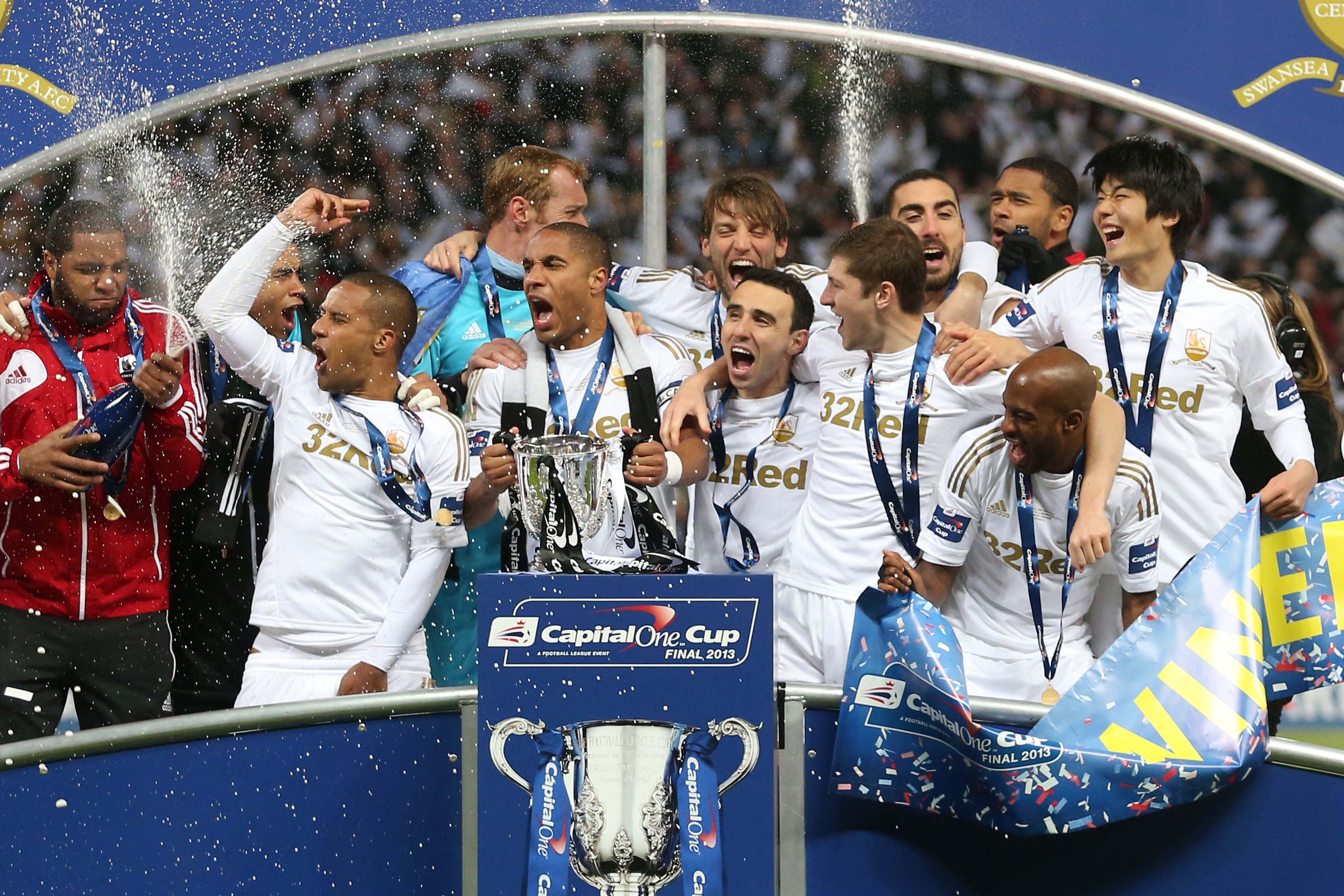 Swansea won the League Cup in 2013