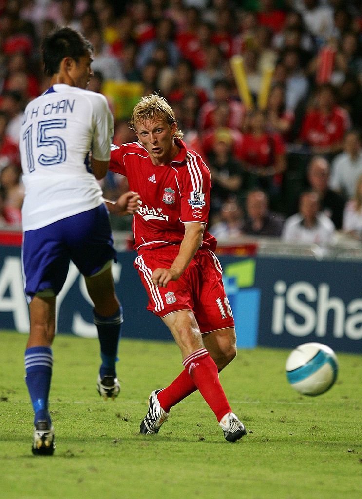 Liverpool in action against South China in 2007