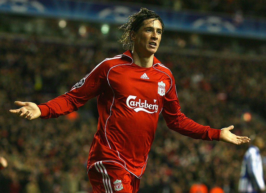 Fernando Torres in his Liverpool days.