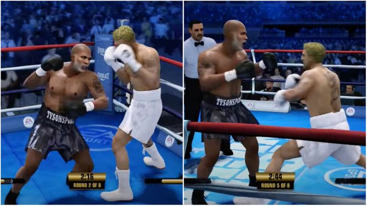 Mike Tyson Vs Jake Paul Has Been Simulated On Fight Night Champion