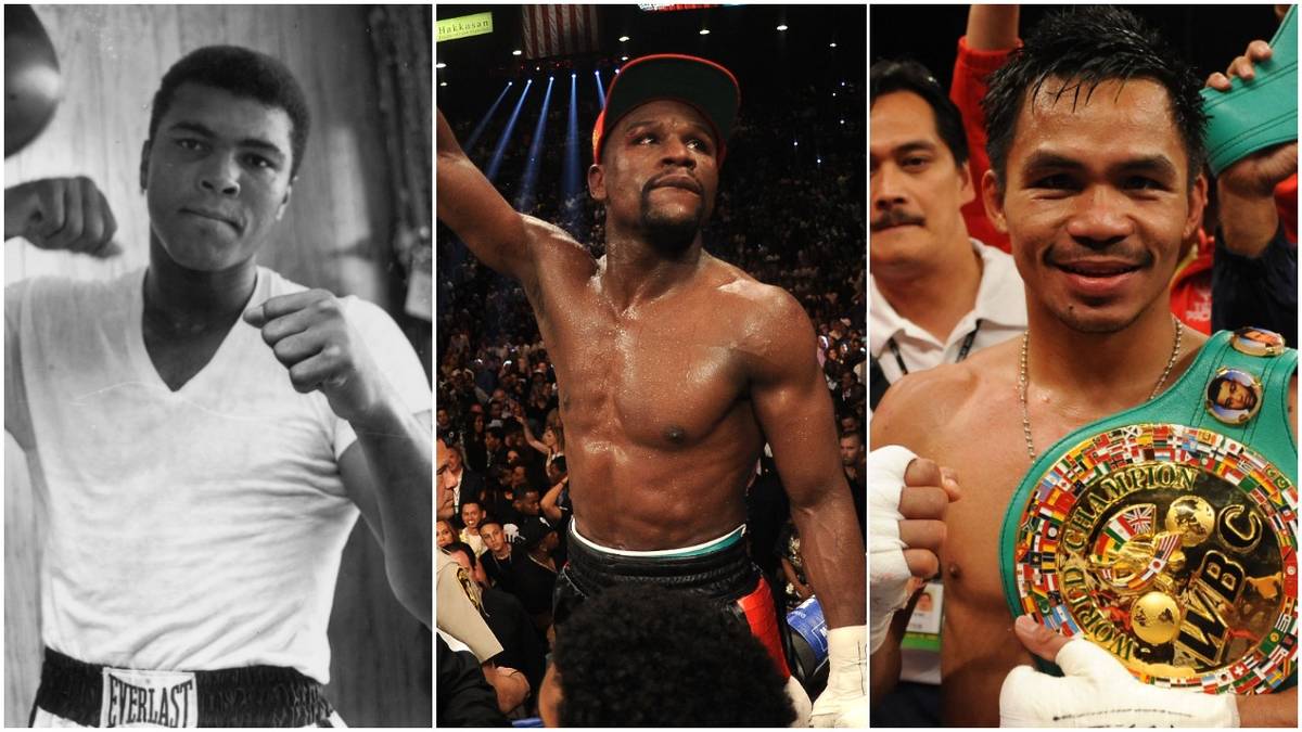 Mayweather, Pacquiao, Ali: The 10 greatest boxers of all time named in ...