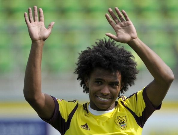 Willian briefly played for Anzhi.
