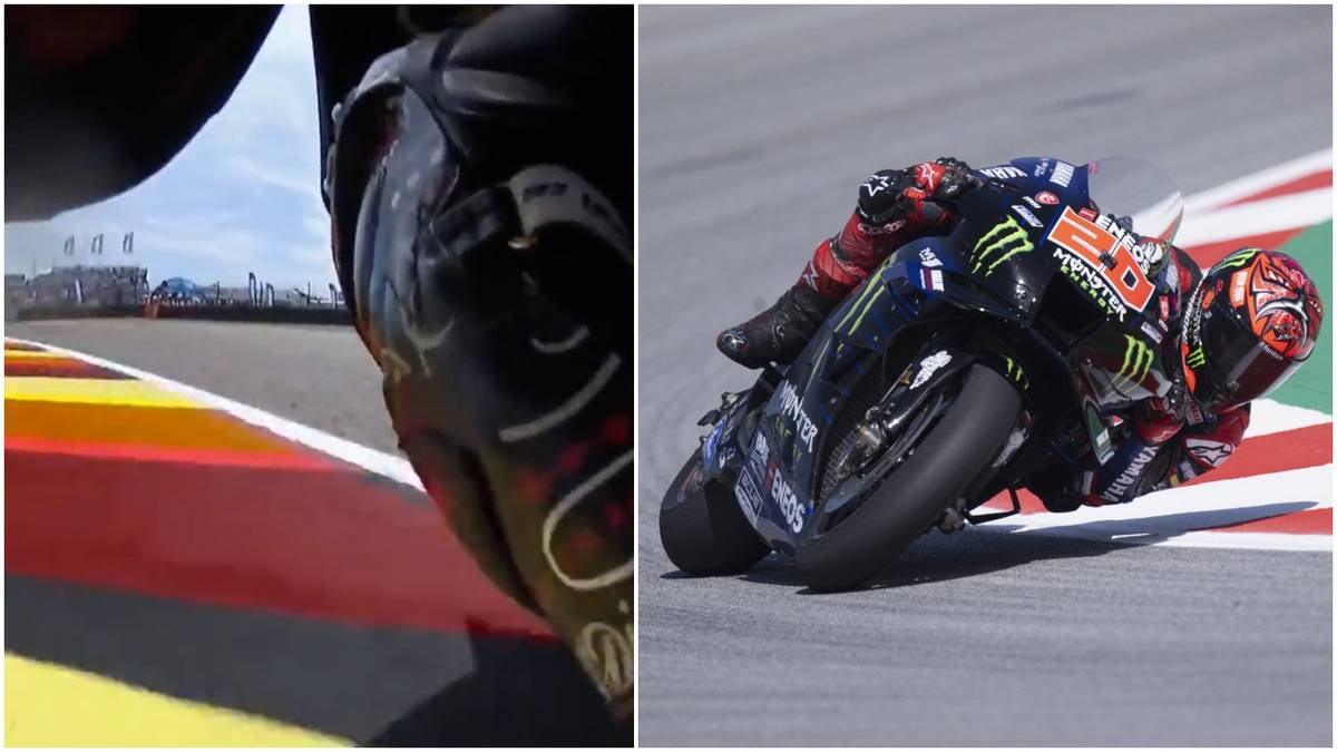 MotoGP: Incredible onboard footage shows how bikes are nearly ...