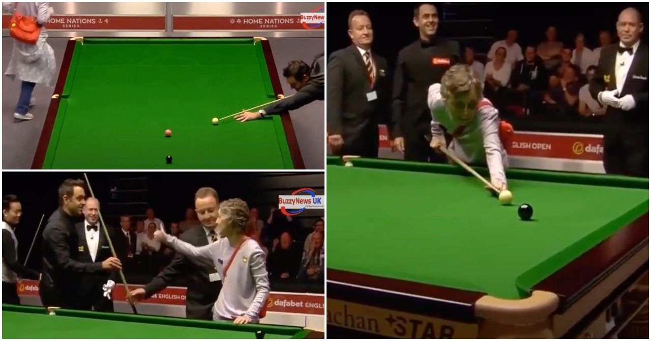 Strangest fan invasion? Ronnie OSullivan letting fan take a shot for him will always be iconic