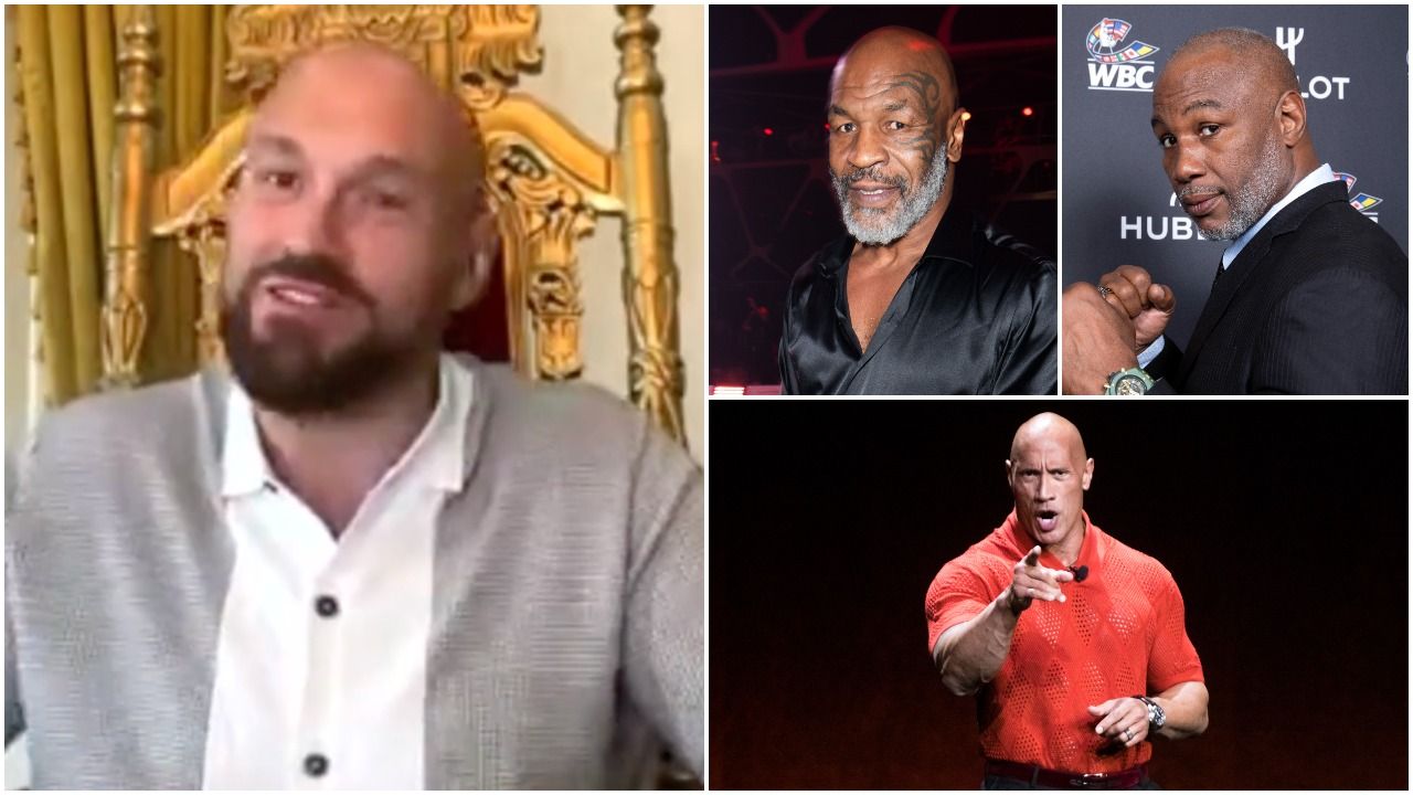 Tyson, Lewis, The Rock, Bruno: Tyson Fury name drops huge possible ...