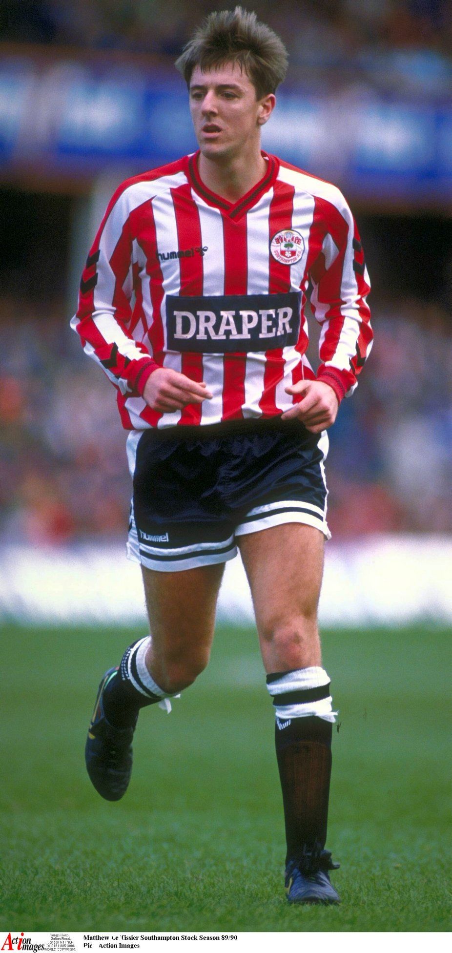 Le Tissier in his early Southampton days.