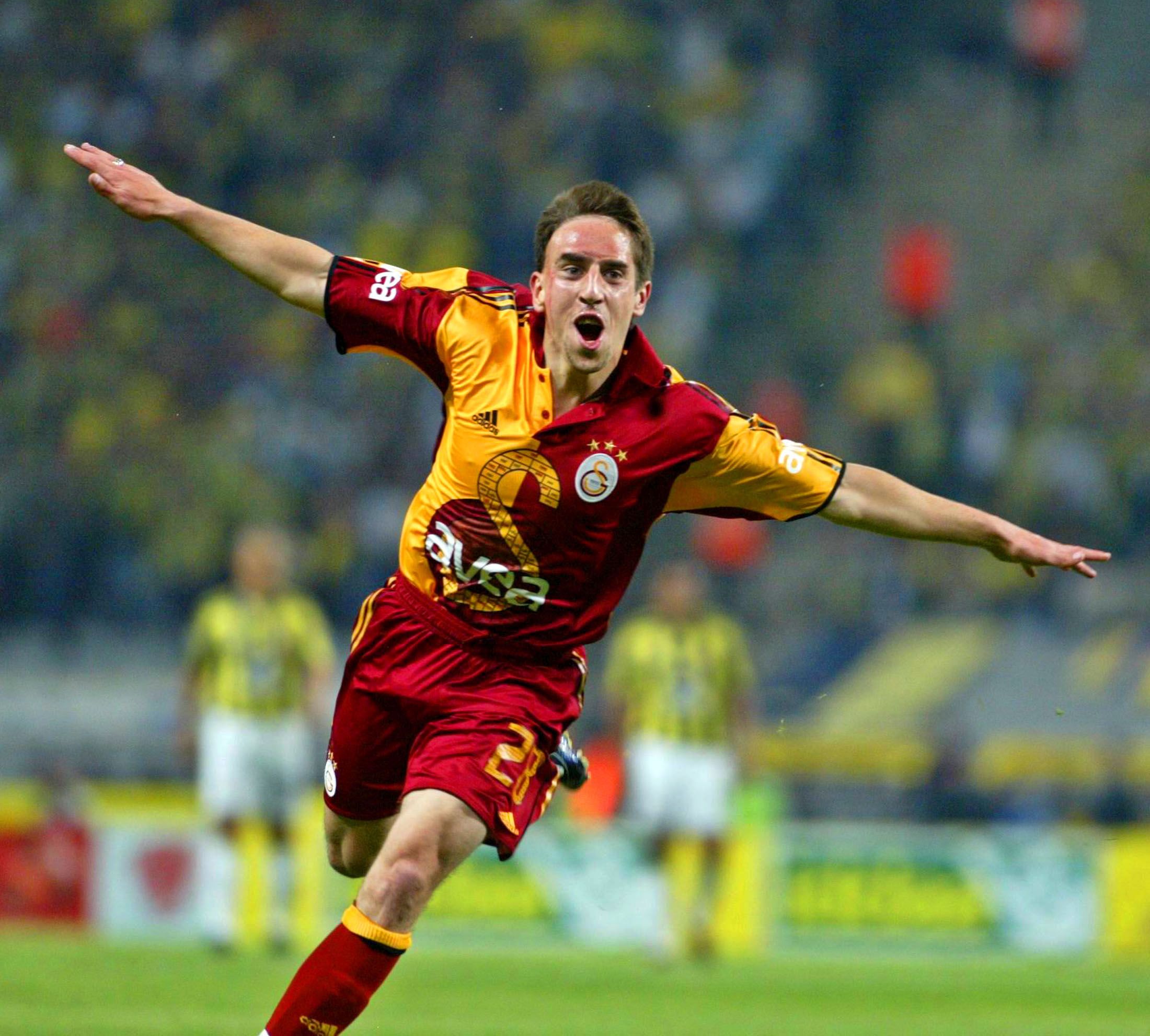 Ribery scores for Galatasaray.