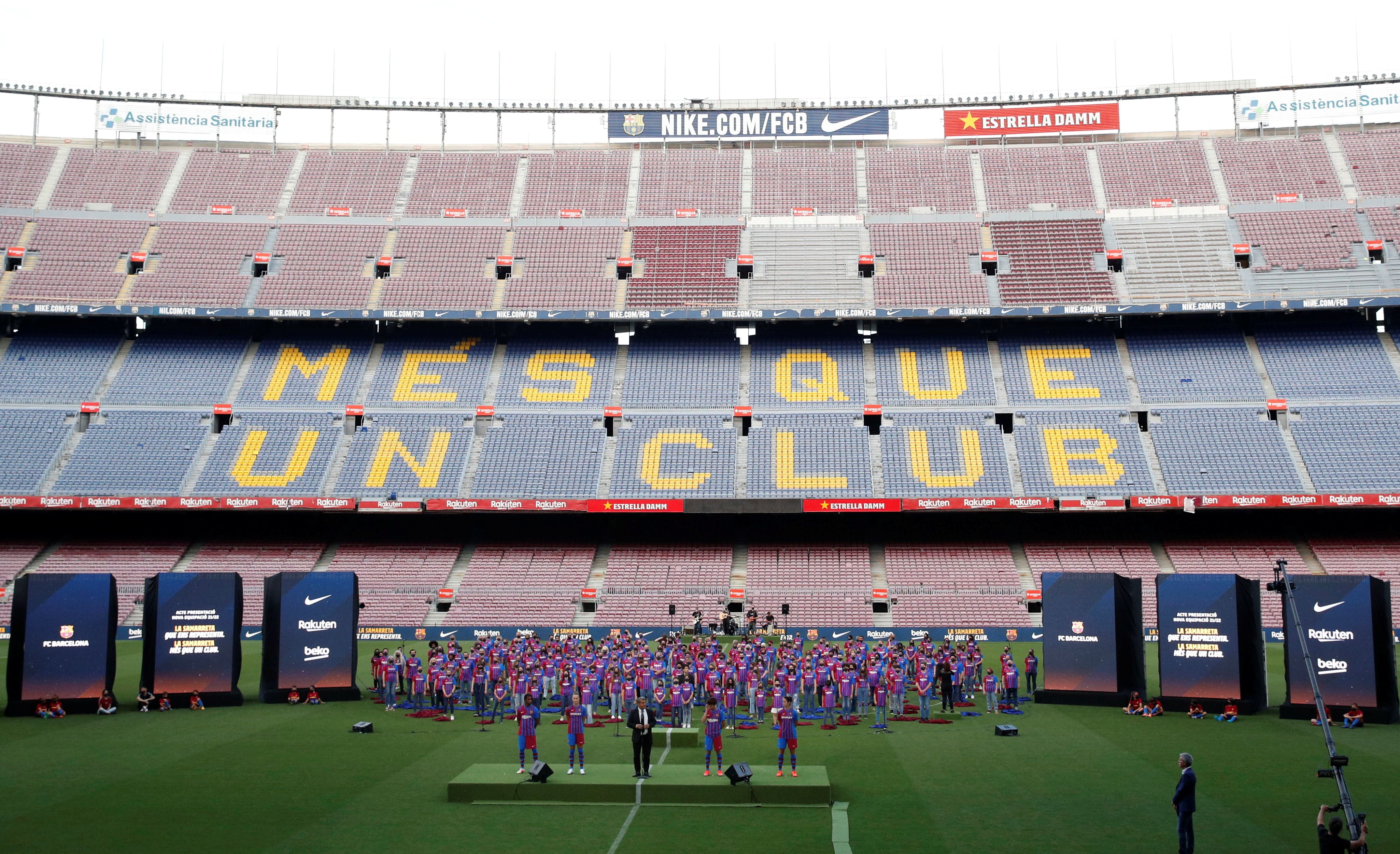 Barcelona's Camp Nou.