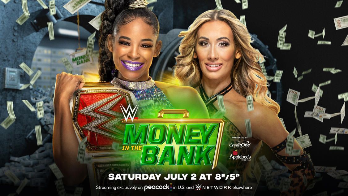 Carmella v Bianca Belair at Money in the Bank