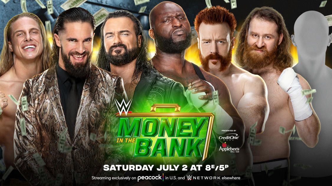 Men's Money in the bank ladder match at Money in the Bank