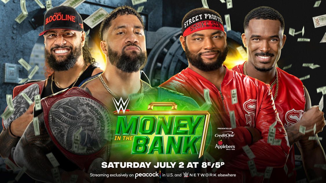 Street Profits v The Usos at Money in the Bank