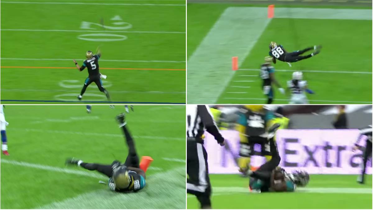 Allen Hurns' insane touchdown catch in 2015 remains an all-time NFL ...