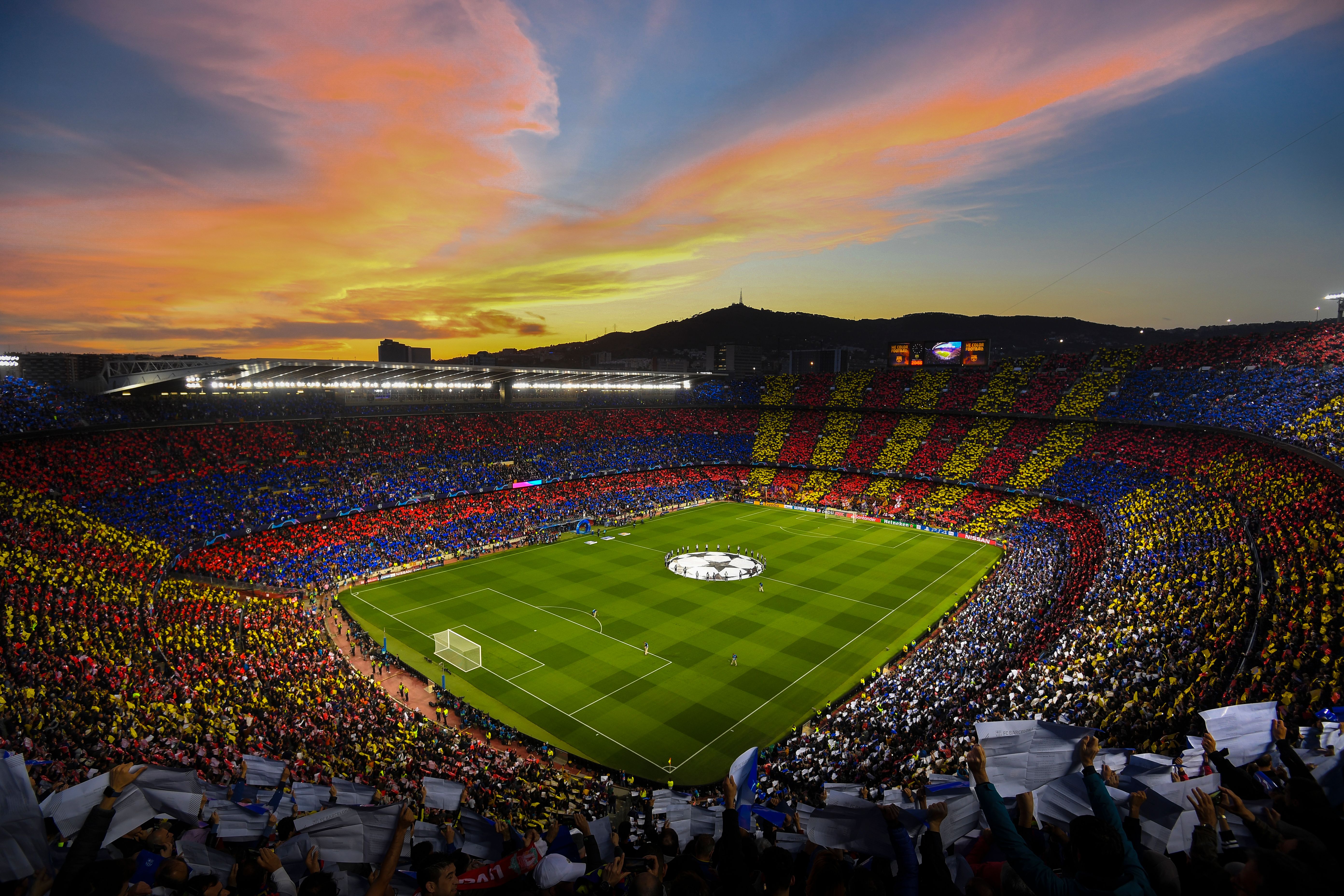 General view of Camp Nou
