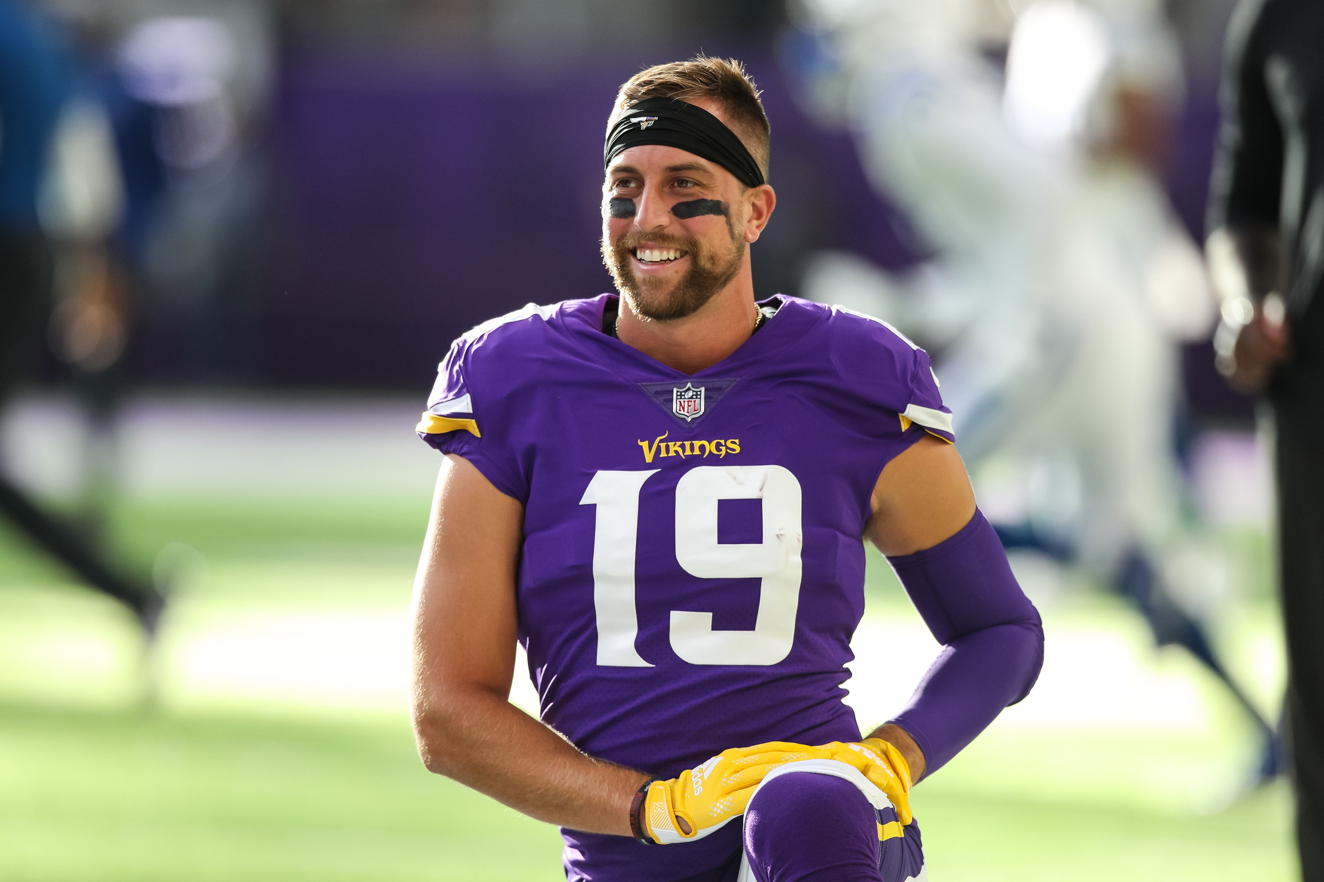 Adam Thielen #19 of the Minnesota Vikings