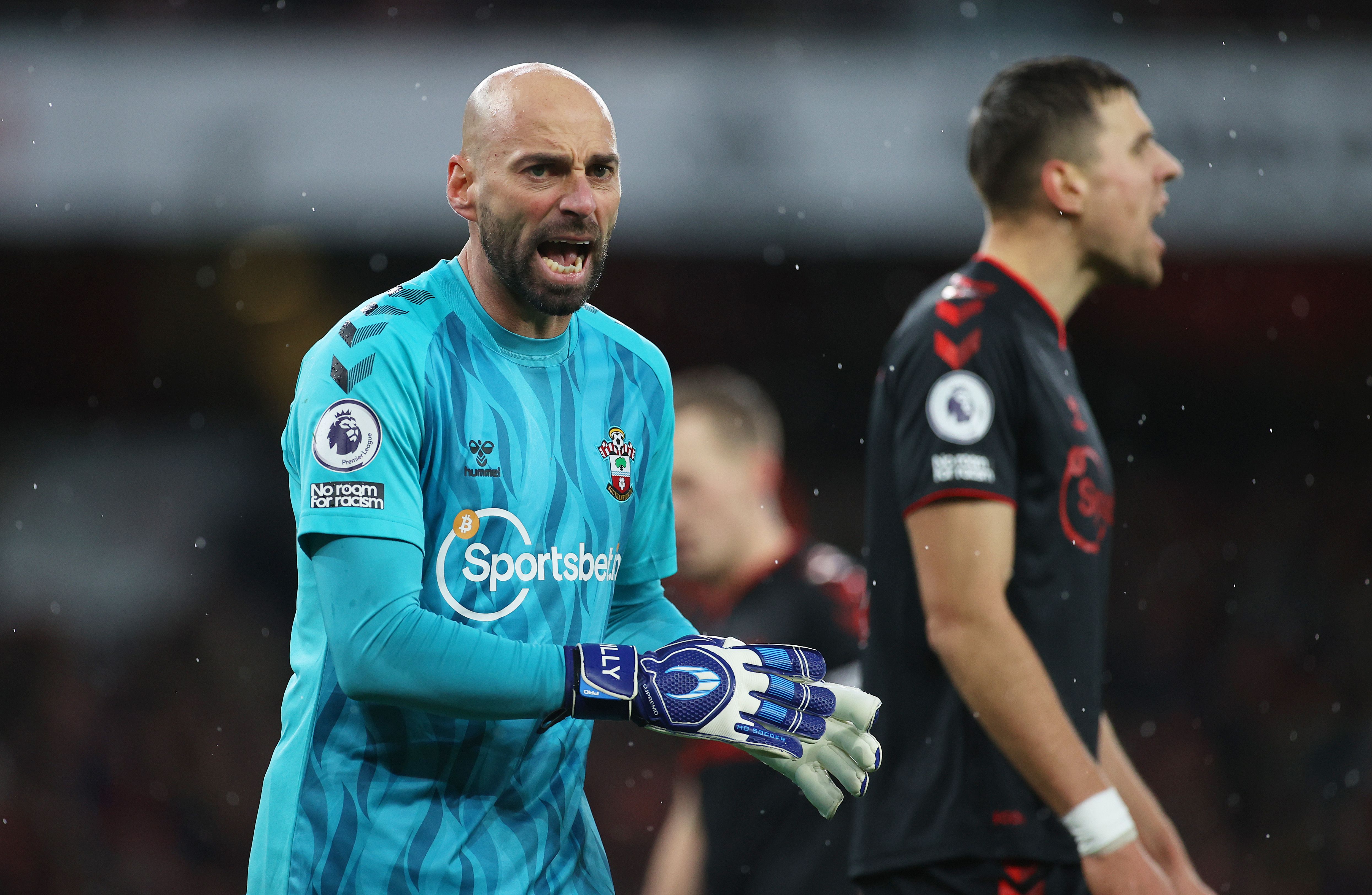 Caballero in action for Southampton