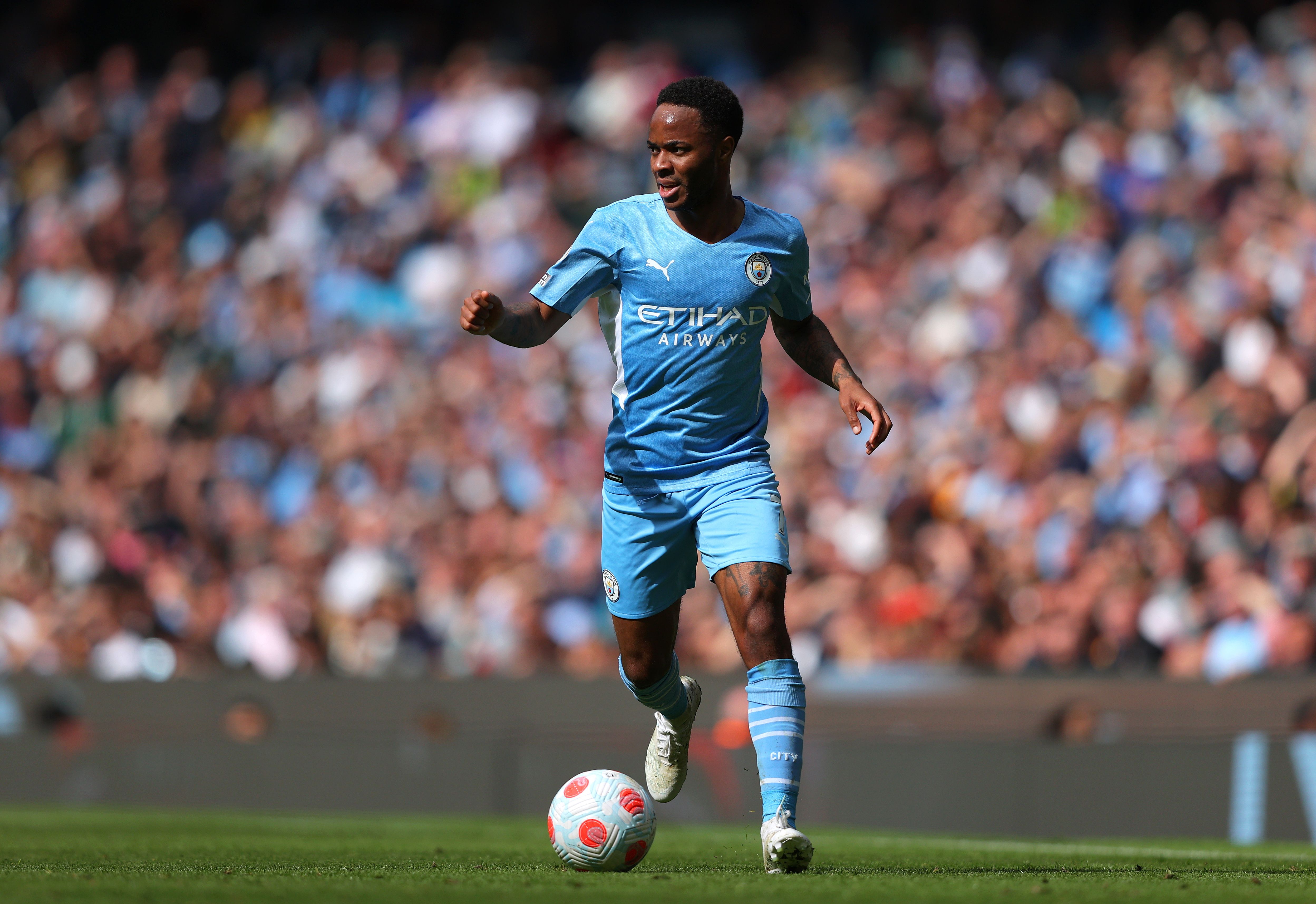 Sterling playing for City
