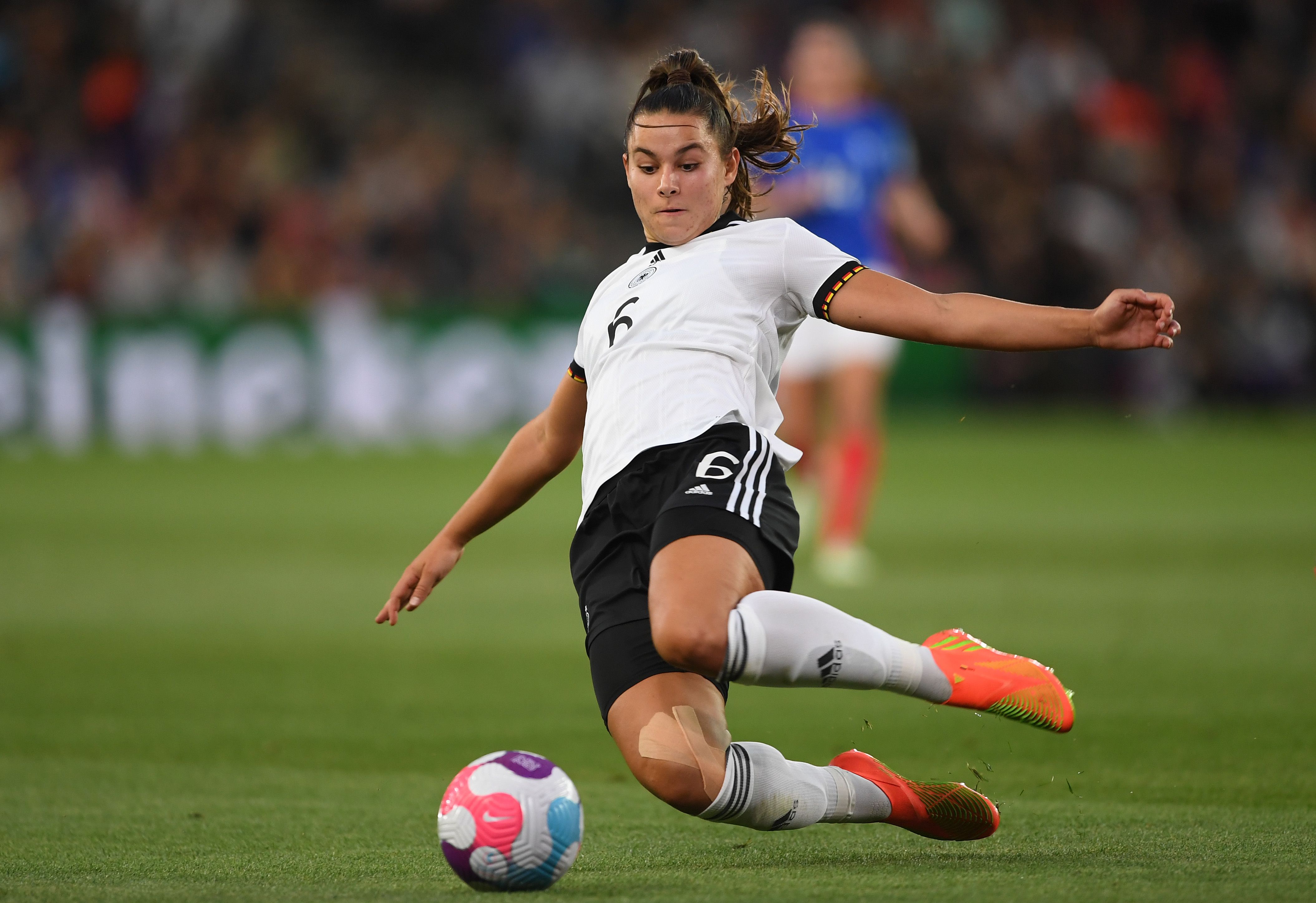 German star Lena Oberdorf at Euro 2022