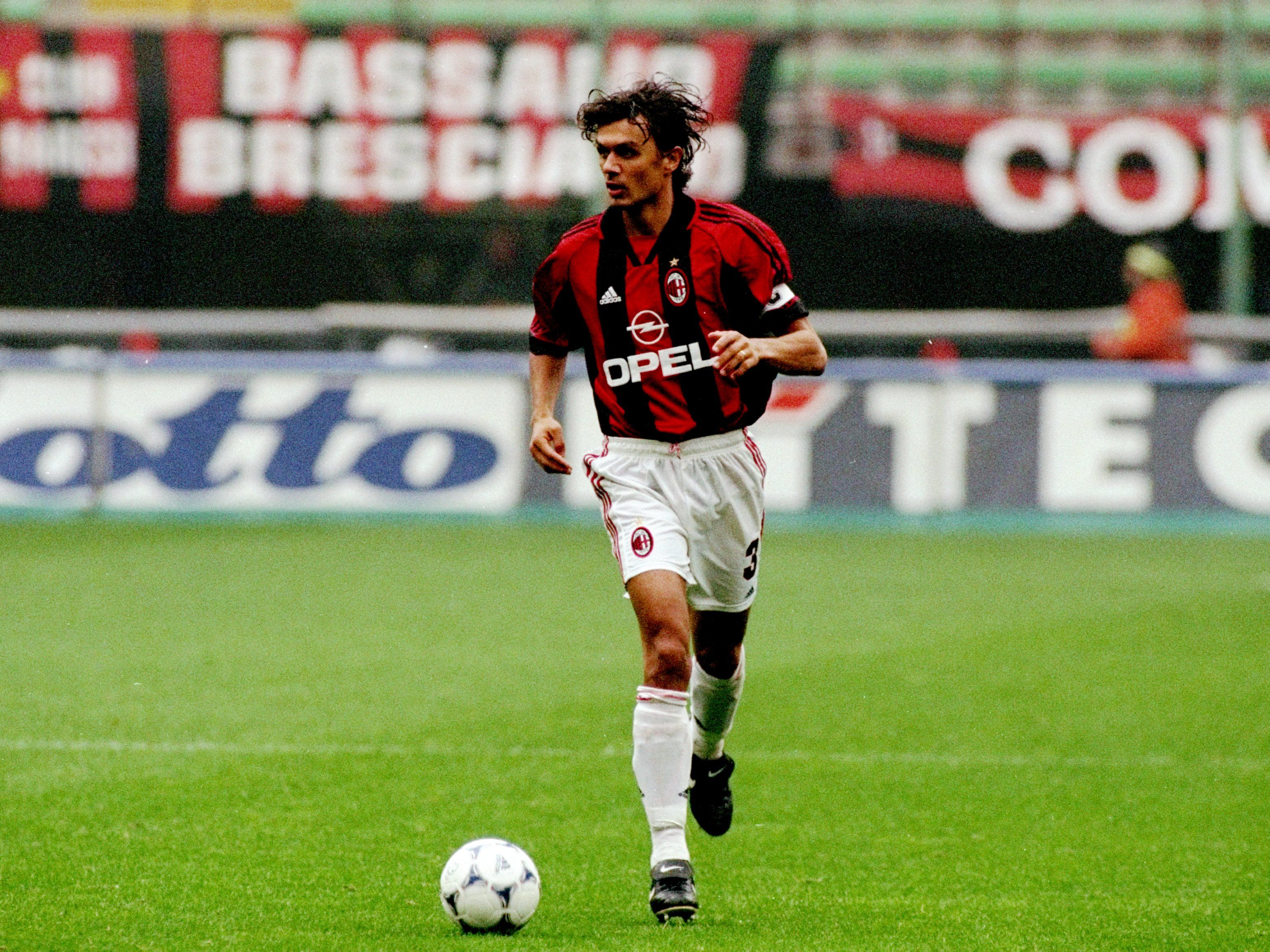 Paolo Maldini with AC Milan