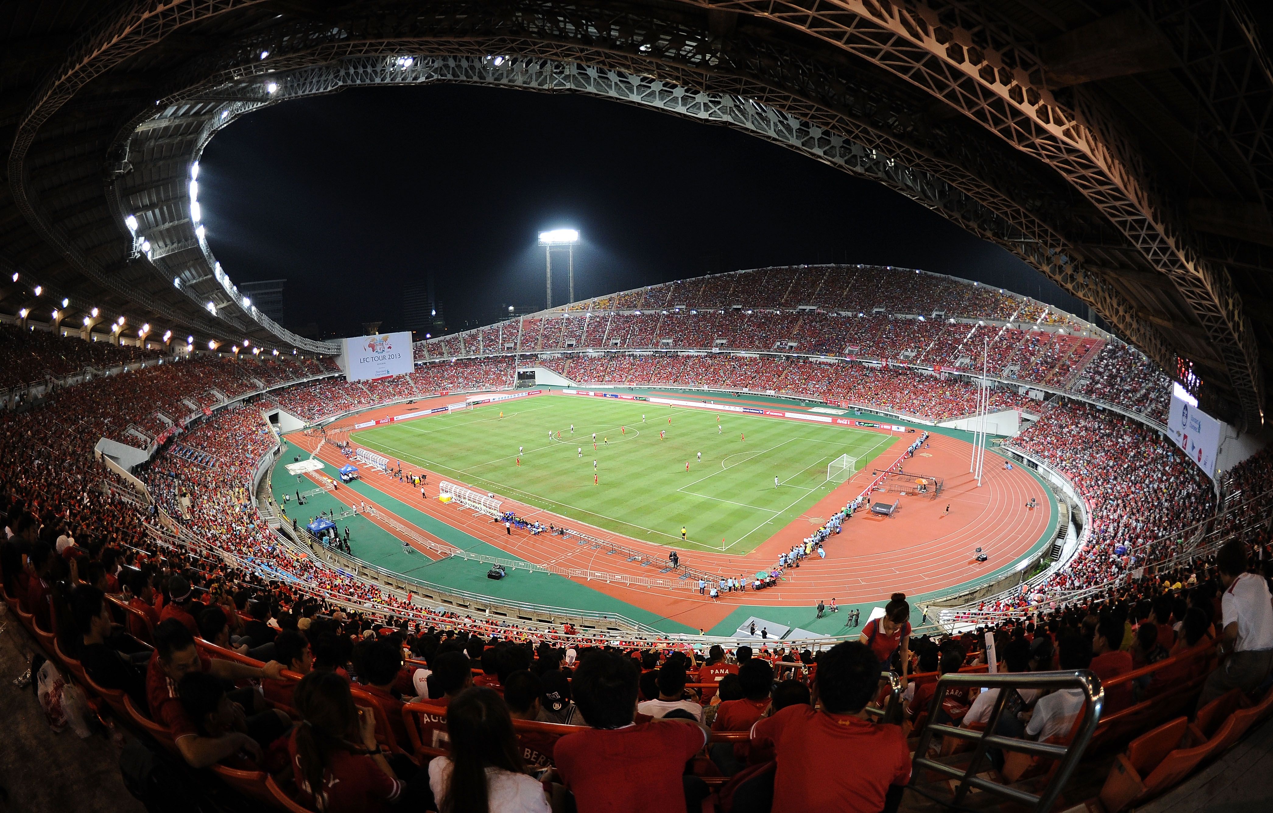 A general view of a Full house at Rajamangala Stadium