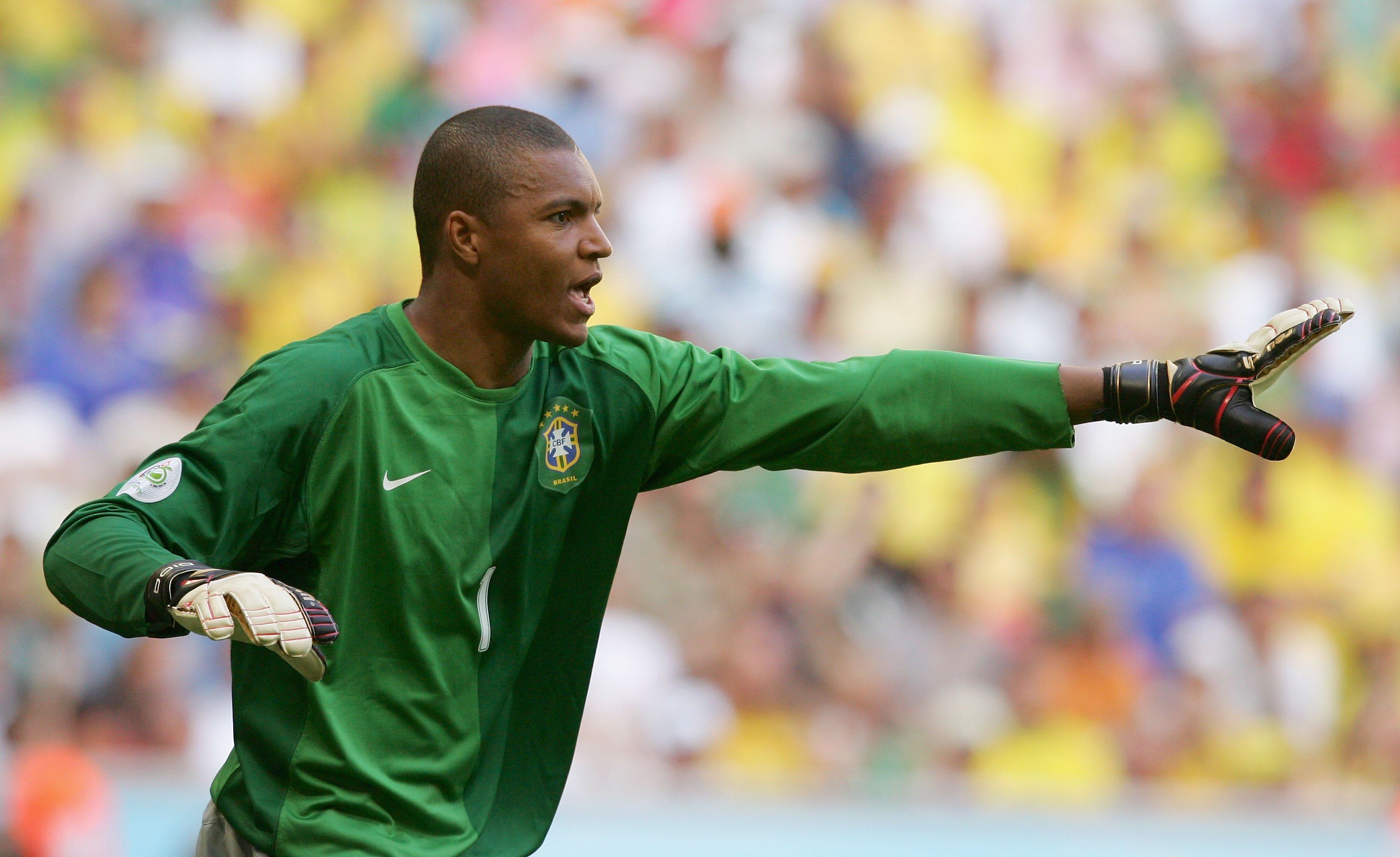 Dida with Brazil