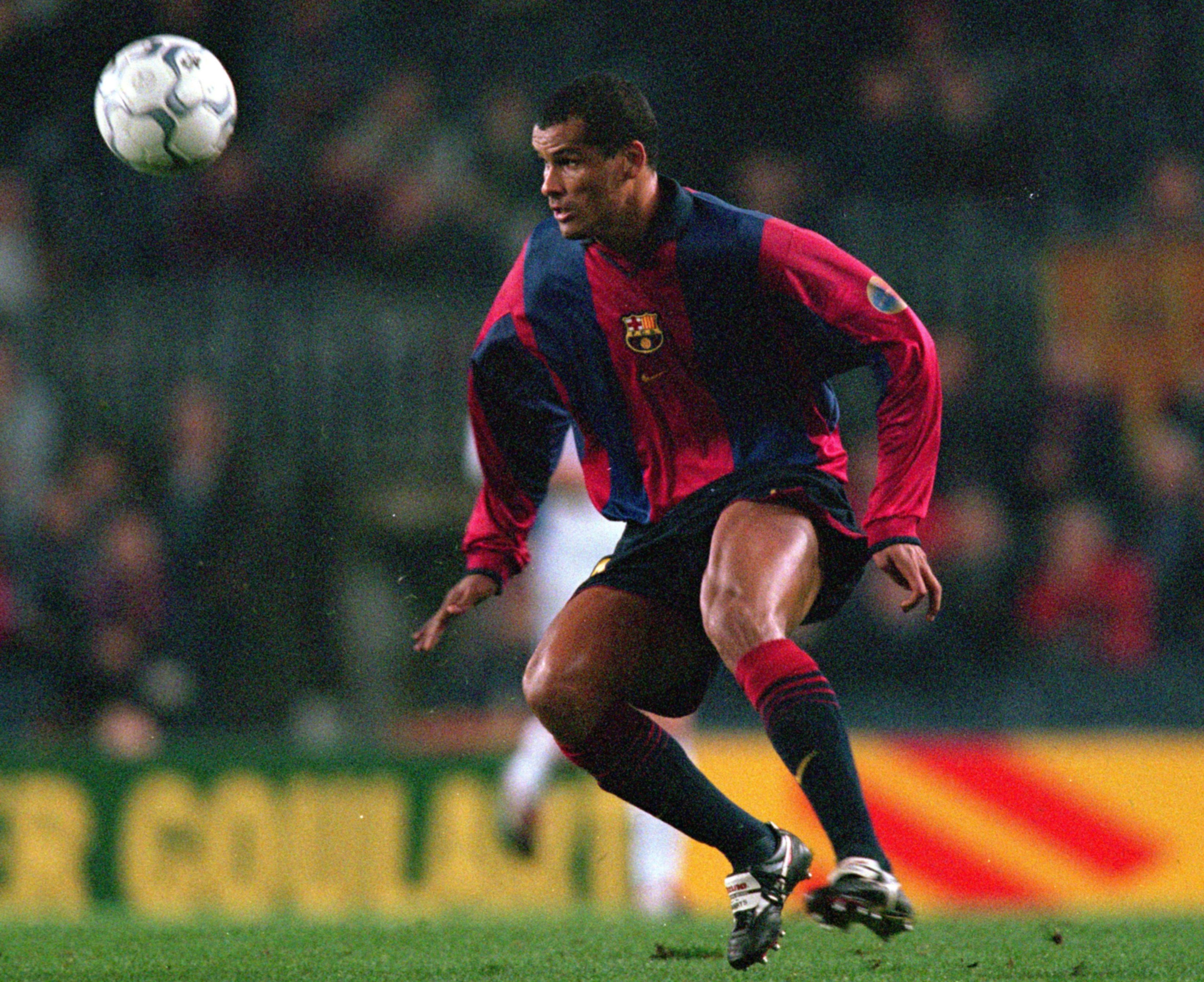 Rivado in action with Barcelona