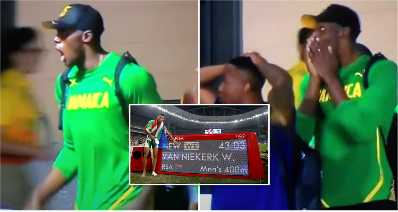Usain Bolts Stunned Reaction To Wayde Van Niekerk Smashing Michael