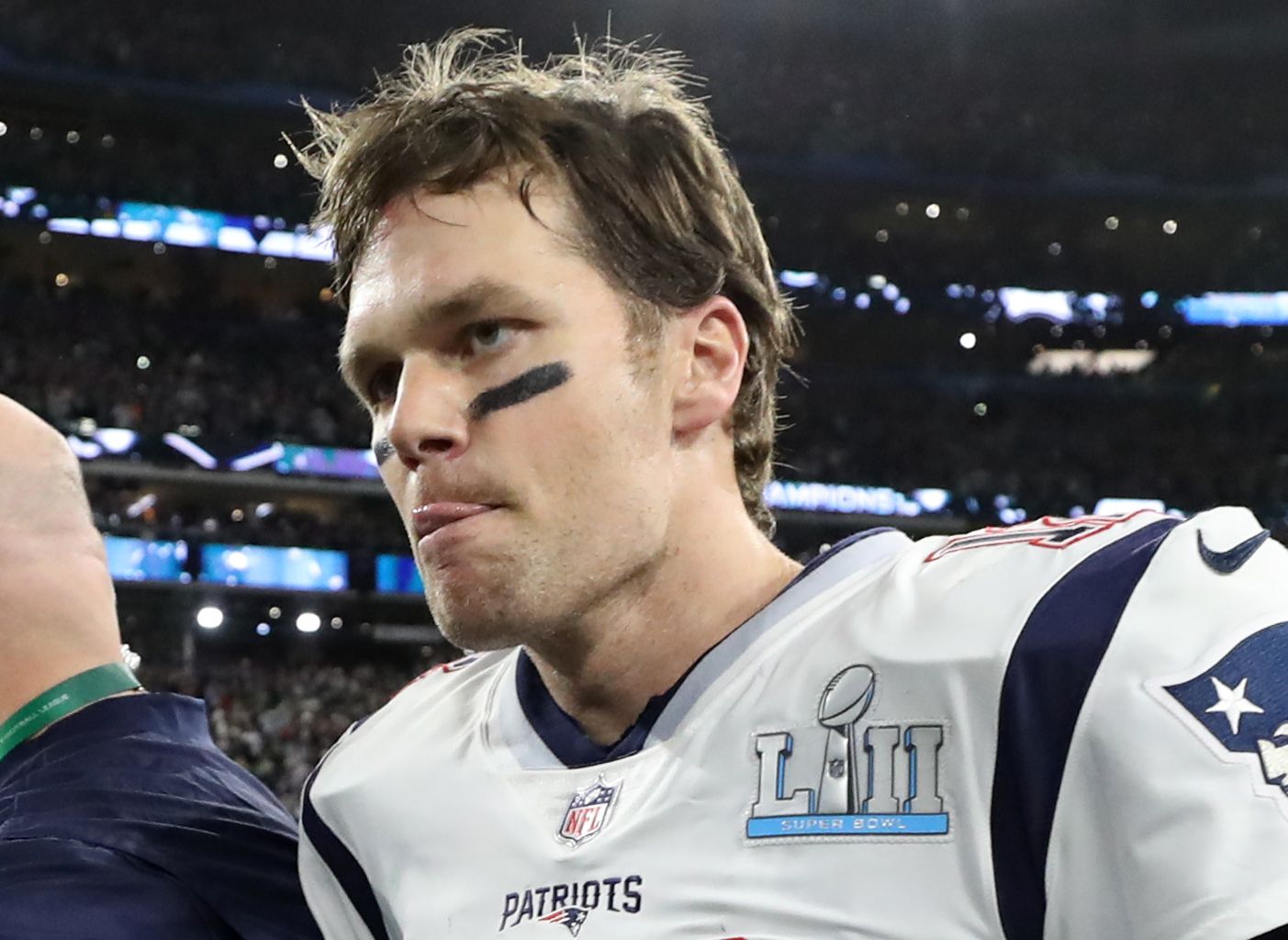 Tom Brady after Super Bowl LII