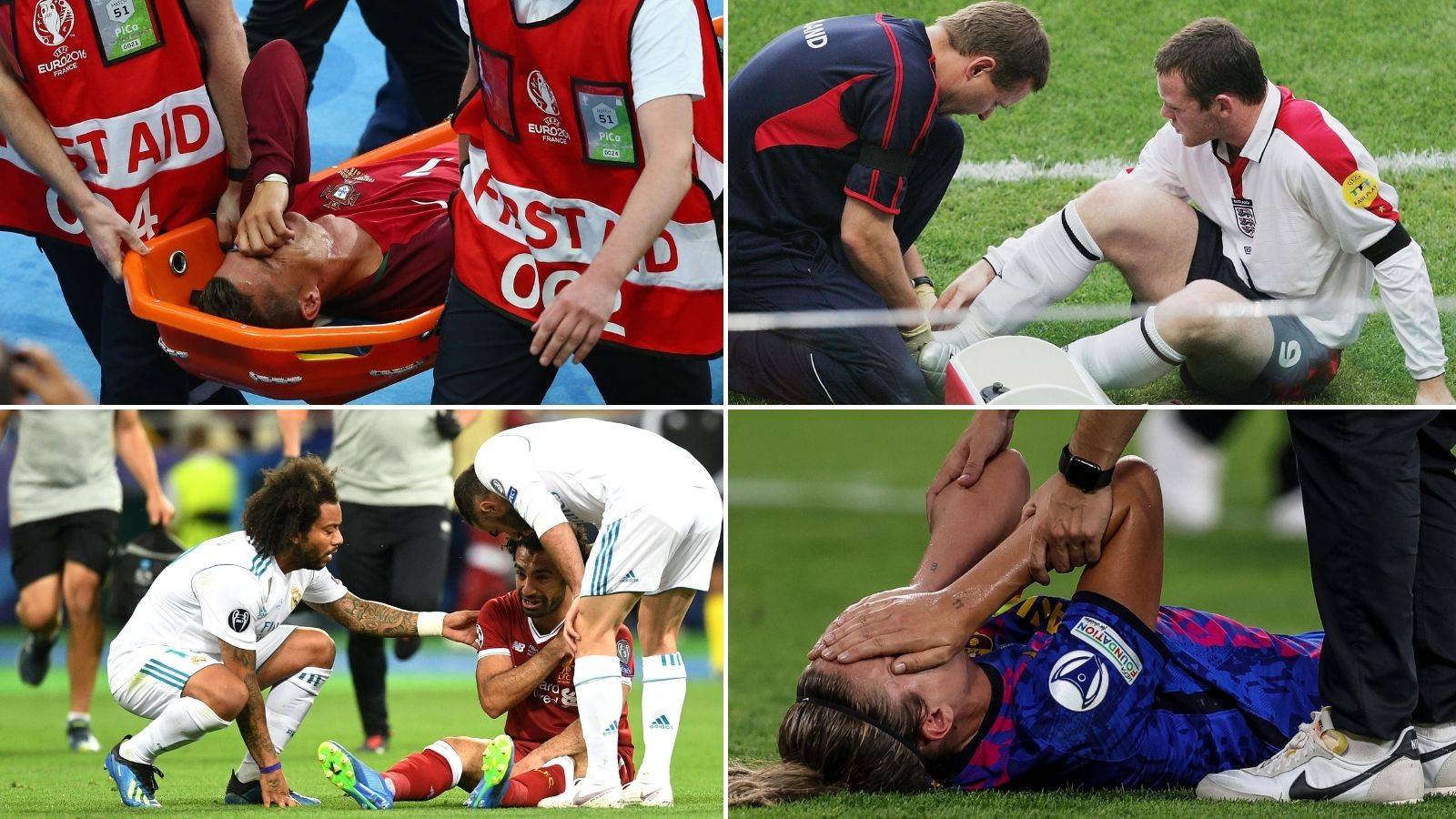 Ronaldo, Salah, Rooney, Putellas: The worst-timed football injuries ever