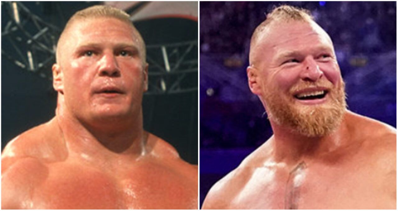 Brock Lesnar's 20-year body transformation from SummerSlam debut to now