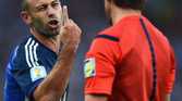 Mascherano in the World Cup final.