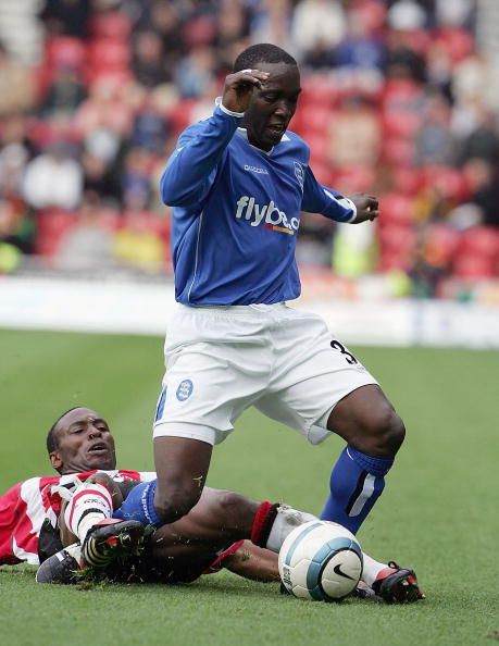 Yorke competing for Birmingham.