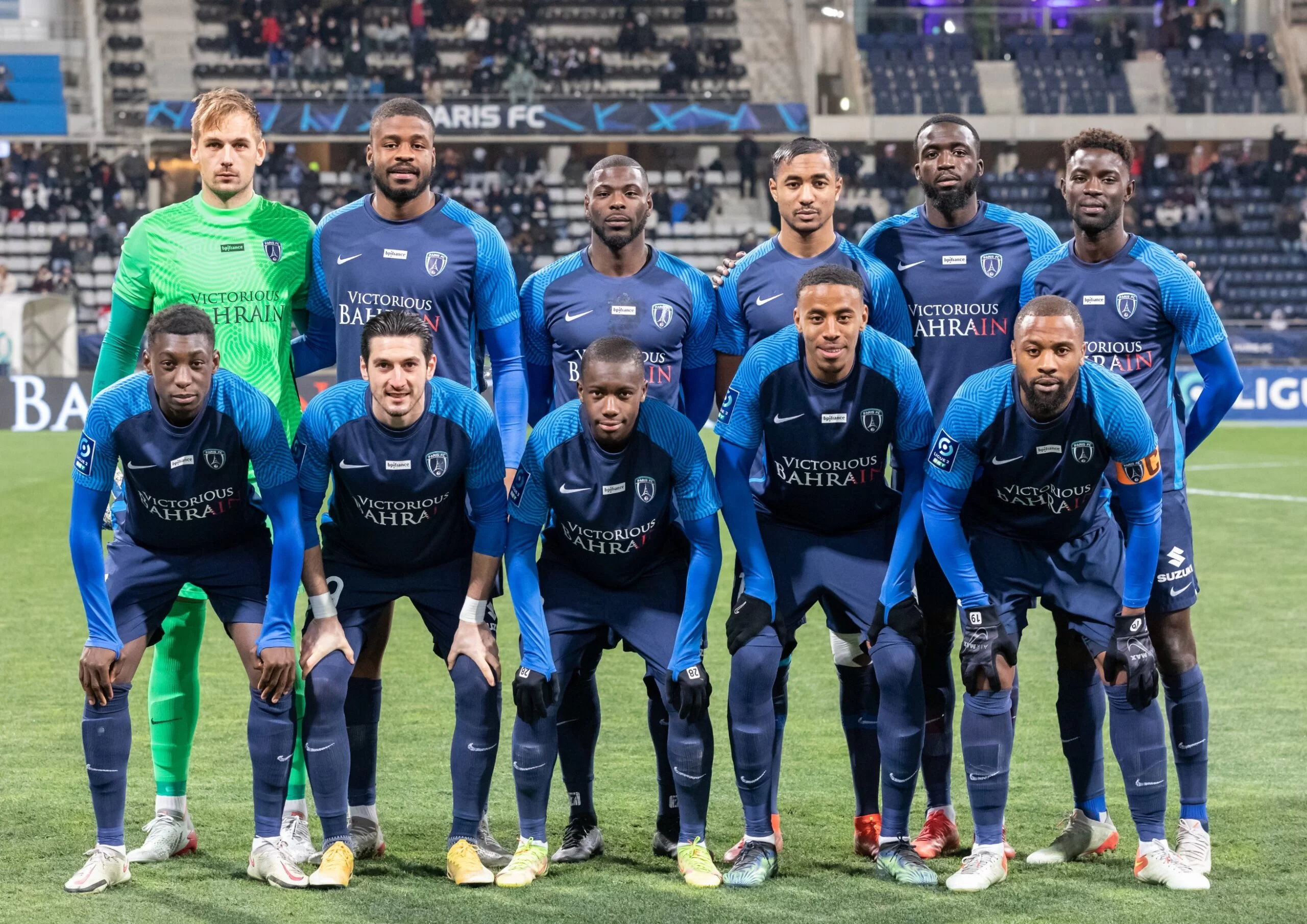 Paris FC team lineup 