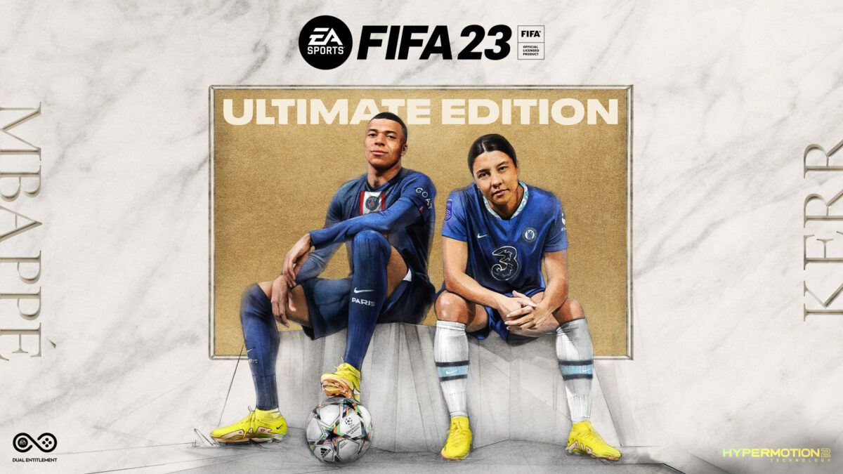 Sam Kerr and Kylian Mbappe