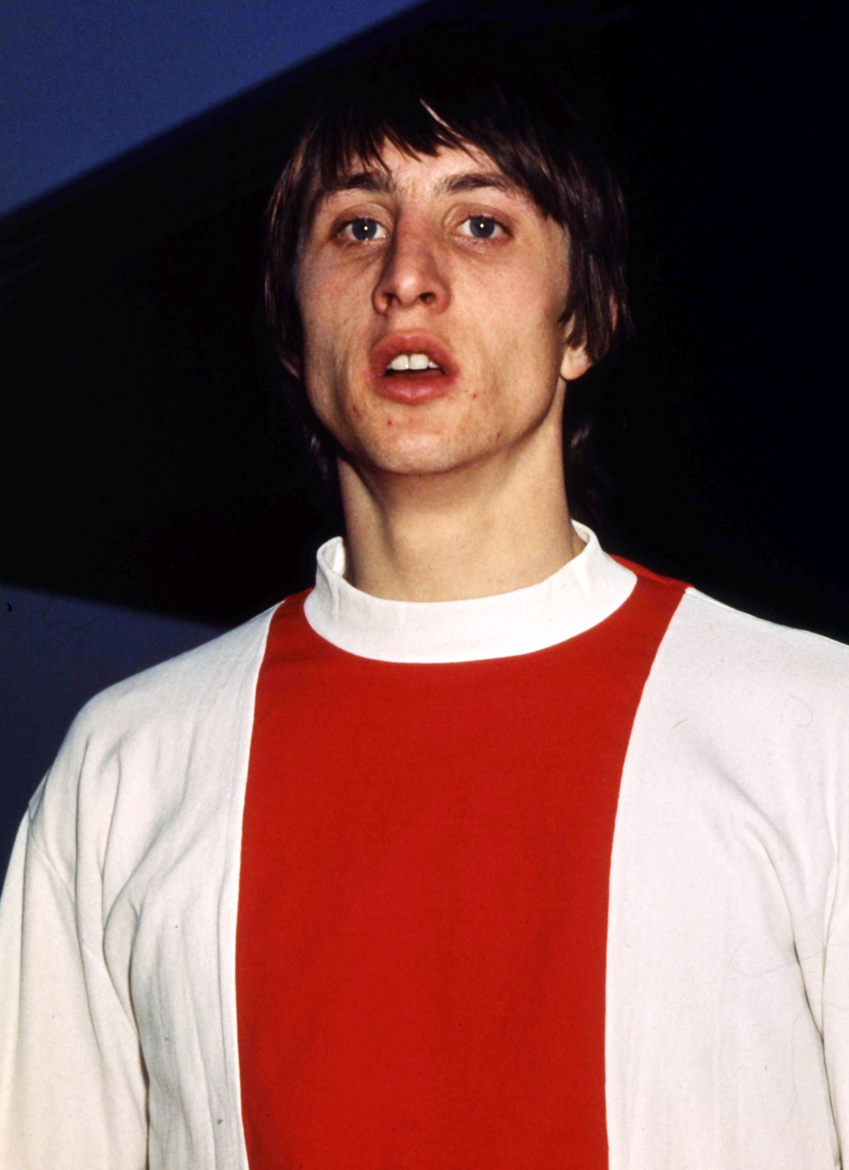 Cruyff in his Ajax days.