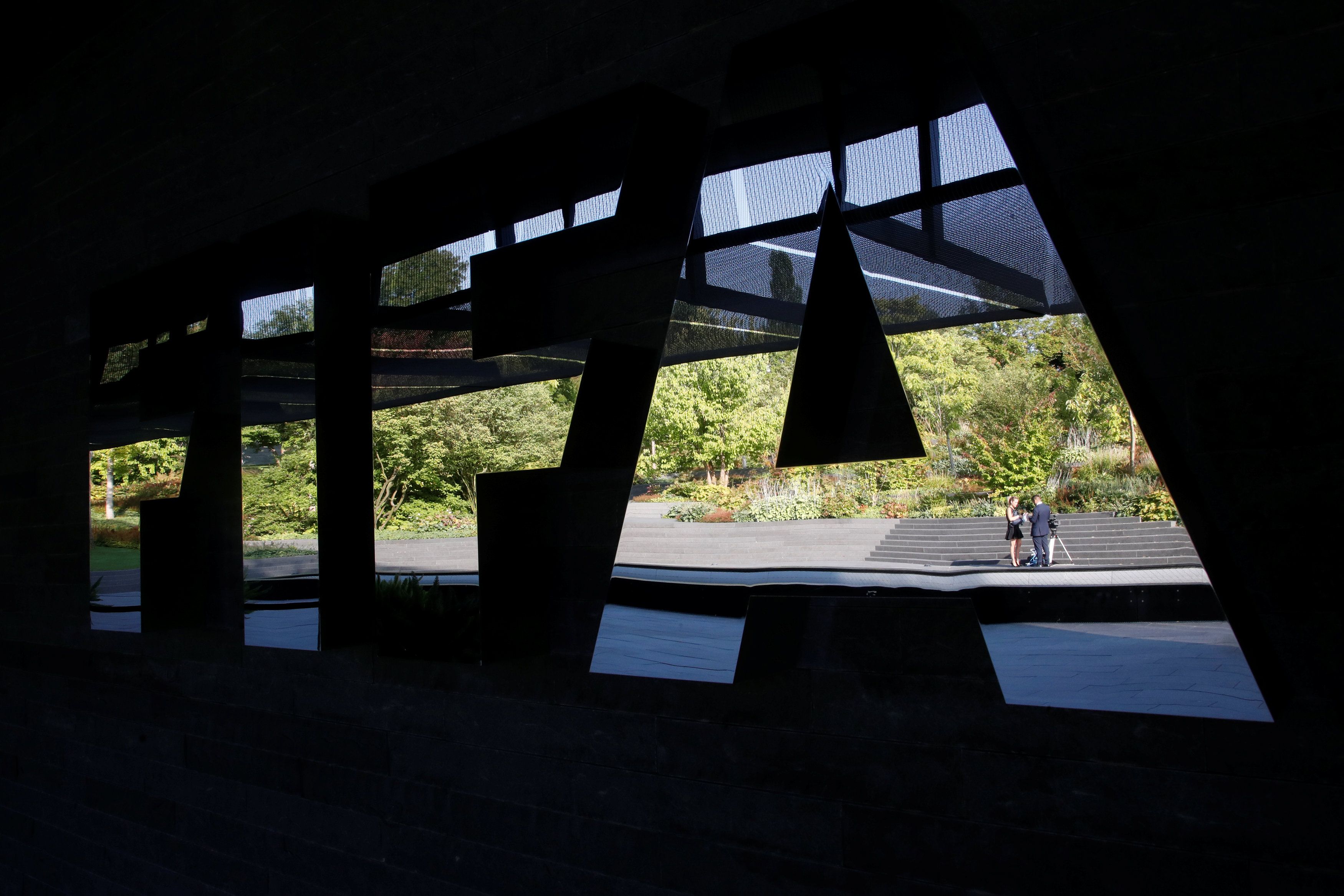 The FIFA logo.