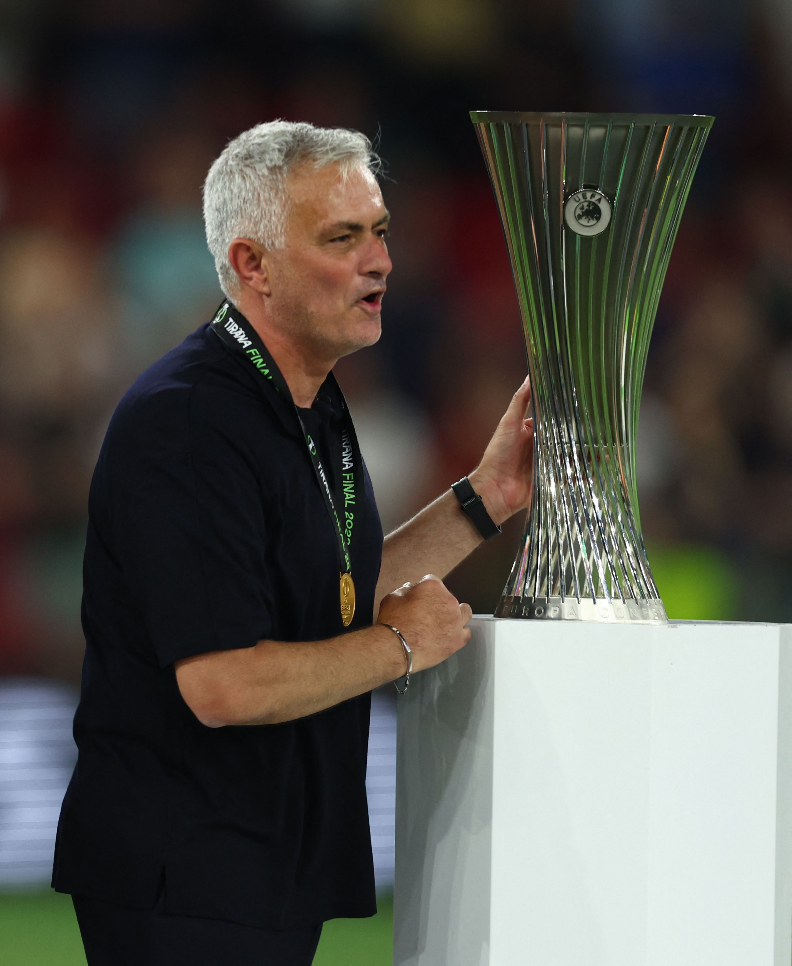Mourinho won the Europa Conference League.
